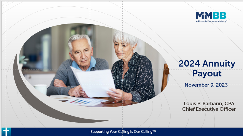 MMBB Webinar - Register Now for the 2024 Annuity Payout Webinar 